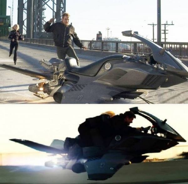 Реактивный мотоцикл и летающая доска: спецтранспорт для спецназа